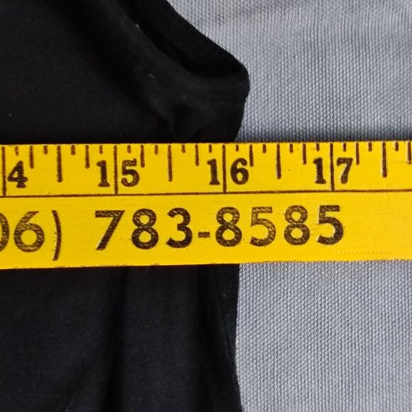 Loft blouse women's size M black lightweight rayon - Picture 9 of 10